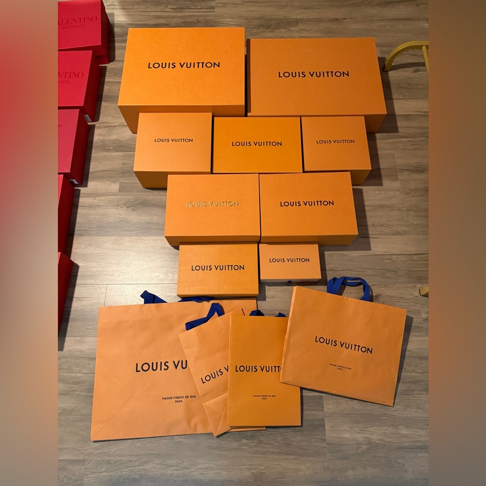 Authentic Louis Vuitton Boxes & Bags. smoke free home! BULK ORDER DISCOUNT
